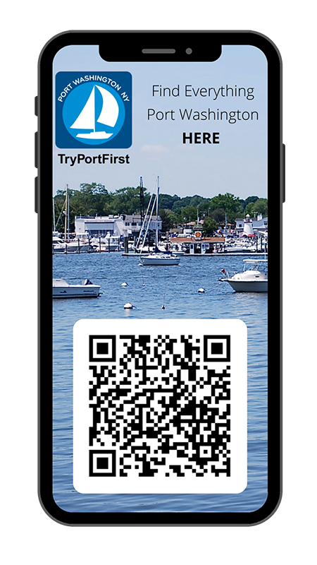 try port first QR code in cell phone